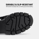 thumbnail image 5 of Mocasines DREAM PAIRS SDLS2321W Plataforma Negra Chunky Talla 10, 5 of 9