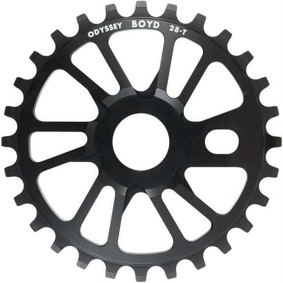 Odyssey Boyd Sprocket - 28t, CNC Machined 7075-T6 Aluminum, Black