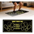 thumbnail image 1 of Squat Mat with Foot Position, Non-Slip Workout Mat for Leg Exercises, Improves Muscle Activation & Knee Support, Home Gym(Yellow), 1 of 1