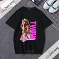 thumbnail image 4 of Shania Twain Let Go T-Shirt Unisexe Grande Taille pour Elle Chemise de Musique Robe Cadeau Été Ample Décontractée Rue Harajuku Robe FJH, 4 of 6