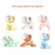 thumbnail image 2 of Lámpara Cartoon Night Light Kid Lamp Mini Dog LED Lámparas de escritorio Cute DIY Portable con soporte de teléfono ajustable para niños Estudiantes Dormitorio Sujetalibros Cuarto de niños, 2 of 6