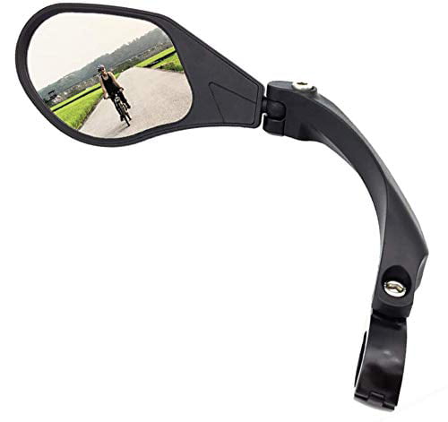 Cycling Eyeglass Mirror Blast-Resistant Wide Angle Rear View Mirror 