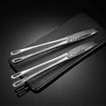 thumbnail image 4 of Stainless Steel Food Tongs Extra-long Tweezers Tongs,japanese Style Multifunction Cooking Tongs,anti-heat Bread Clip Pastry Clamp Best For Grilling Sa, 4 of 4