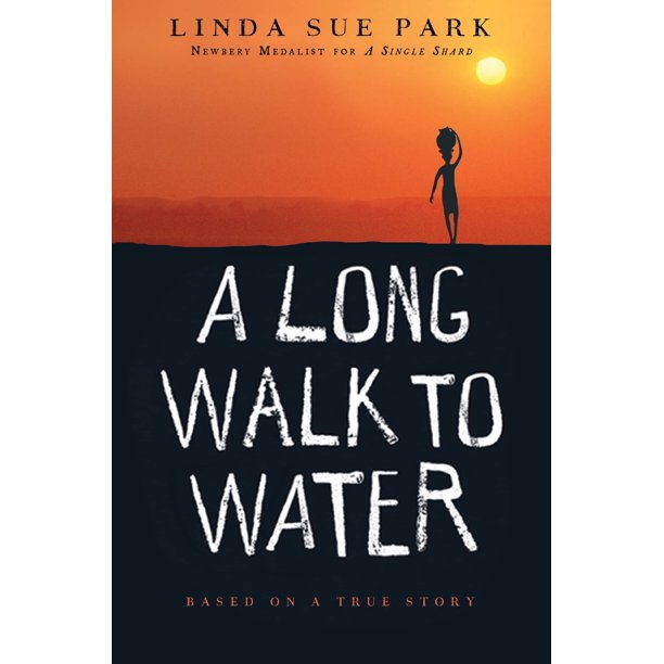 Libro Clarion A Long Walk to Water basado en una historia real