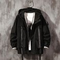 thumbnail image 4 of Chaquetas con capucha para mujer, rompevientos informal de primavera, chaquetas para mujer, abrigos con cremallera, cintas, ropa deportiva, chaquetas Bomber para mujer, 4 of 5