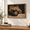 Dark-Framed-24"L x 16"W, variant on Floral Lemon Framed 24"L x 16"W Canvas Art Prints Still Life Wall Decor