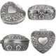 thumbnail image 4 of bote Bijoux Vintage En Mtal En Forme De Coeur Bote De Rangement Pour Collier Bote Bijoux Broche Bote Bijoux En Forme De Coeur Pour Bijoux En Mt, 4 of 5