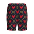 thumbnail image 7 of Daiia Red Rooster Mens Woven Stretch Pajama Short,Short Pajama Pants-Large, 7 of 7