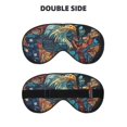 thumbnail image 2 of Uemuo Stained Glass Eagle USA Pattern Sleep Eye Mask - Light Blocking Sleep Mask Blocking Out Light Perfectly, Soft and Comfortable Night Eye Mask, Eye Blinder, 2 of 7