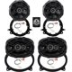 thumbnail image 1 of Kit de mejora de altavoces KICKER DS Series 6X9 y 6.5 pulgadas para Toyota Highlander 2014-2019, 1 of 9
