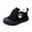 Black, variant on 0M-15M Baby Boy Soft Winter Shoes Newborn Retro Casual Walking Shoes Indoor Outdoor Snow Ankle Boots