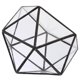 thumbnail image 2 of Terrario de vidrio geométrico transparente, joyero, invernadero, maceta, portavelas 15 x 15 x 15 cm, 2 of 9