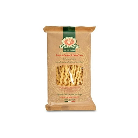 - Rustichella d'Abruzzo Durum Wheat Fusilli al Ferretto Pasta - 8.8 oz