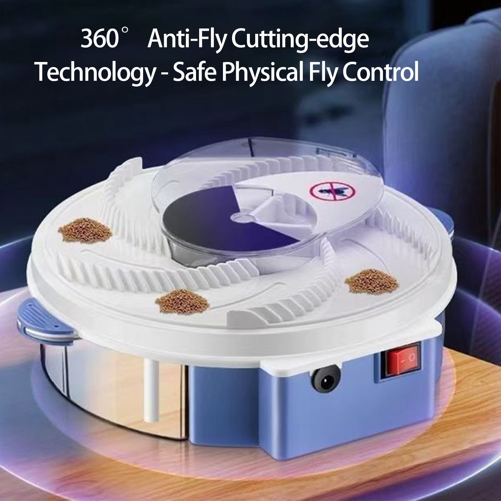 Portable USB Electric Fly Trap Machine Catcher Low Noise Moth Control Device Suitable For Families Pet Safety