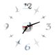 thumbnail image 2 of Reloj Reloj de Pared 3D Espejo Superficie Adhesiva Reloj Decorativo Oficina en Casa AHeartcove SZ221208-0198JD, 2 of 3