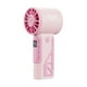 thumbnail image 5 of Ventilador de mano de bolsillo pequeño ventilador Personal recargable ventilador de escritorio para viajes al aire libre Camping para hombres mujeres Rosa, 5 of 8