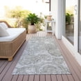 thumbnail image 6 of Addison Rugs Chantille Indoor/Outdoor Transitional Circles Ivory Washable Runner Rug, 2'3" x 7'6", 6 of 6