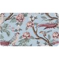 thumbnail image 1 of Nutksea Bird Decor Doormat Outdoor - Beautiful Flowers and Birds Doormat Decorative Front Door Mats Indoor Outdoor Rug 17" x 30"\u2026, 1 of 5
