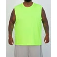 thumbnail image 2 of Real Essentials 3 & 5 Pack: Men's Dry-Fit Active Muscle Tank Top - Standard and Big & Tall Sizes (S-5XLT), 2 of 6