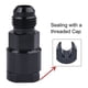 thumbnail image 3 of Scienceny Adaptador de conector EFI de aluminio procesado CNC, ligero, , adaptador de empuje, 2 pack/lote Vehículos, repuestos y accesorios Mis, 3 of 6