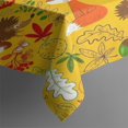 thumbnail image 3 of Cute Hedgehogs Animals Pattern Rectangle Tablecloth 60"x84",Waterproof Polyester Rectangle Table Cloth, Wipeable Spillproof Polyester Tablecloth for Dining, Camping, Indoor and Outdoor, 3 of 5