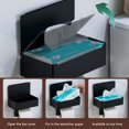 thumbnail image 3 of Soporte de papel higiénico Ticfox con estante Acero inoxidable para baño, 3 of 10