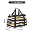 thumbnail image 3 of Easygdp Gold Flamingo Bolsa de Gimnasio, Bolsa de Viaje Duffel, Bolsa de Fin de Semana con Compartimentos, Bolsa de Mano para Noche, 3 of 7