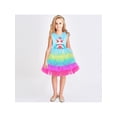 thumbnail image 2 of Girls Dress Christmas Santa Chimney Holiday New Year Party 7 Years, 2 of 7