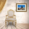 thumbnail image 3 of Muench, Zandria 14x11 Gold Ornate Wood Framed with Double Matting Museum Art Print Titled - German Shepherd in the Coachella Valley-California, 3 of 4