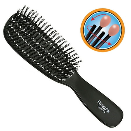 6" Gentle Touch 5-Row Detangling Hair Brush