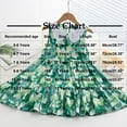 thumbnail image 3 of Agkizg Summer Girls Dresses,Toddler Girls Casual Sundress,Round Neck Sleeveless A-line Dress Bohemian Printed Loose Fitting Long Holiday Beach Dresses, 3 of 3
