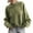 Green, variant on AXXD Womens Sweatshirts Basic Summer 2024 New Solid Color Sweater Casual Loose Pullover Crew Neck Long Sleeve Top