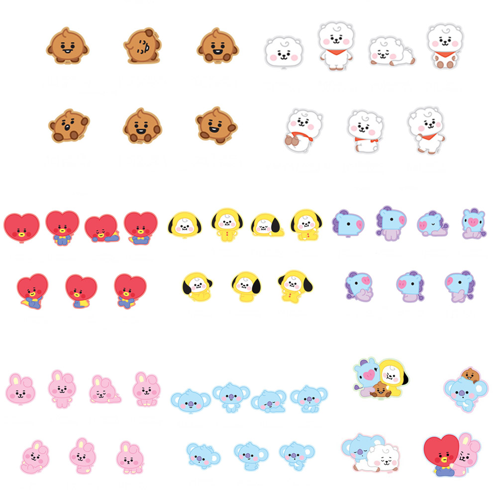 cyan oak kpop adhesive paper mixed motorcycle car waterproof removable travel trolley hand account computer stickers graffiti stickers stationery stickers walmart com