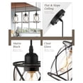 thumbnail image 3 of Luces colgantes Osimir Kitchen Island, cristal negro, paquete de 2 unidades, CH9176-1, 3 of 8