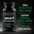 thumbnail image 4 of Nugenix® Shilajit 500mg, Himalayan Shilajit Extract for Men's Health, 50% Fulvic Acids, 30 Capsules, 4 of 13