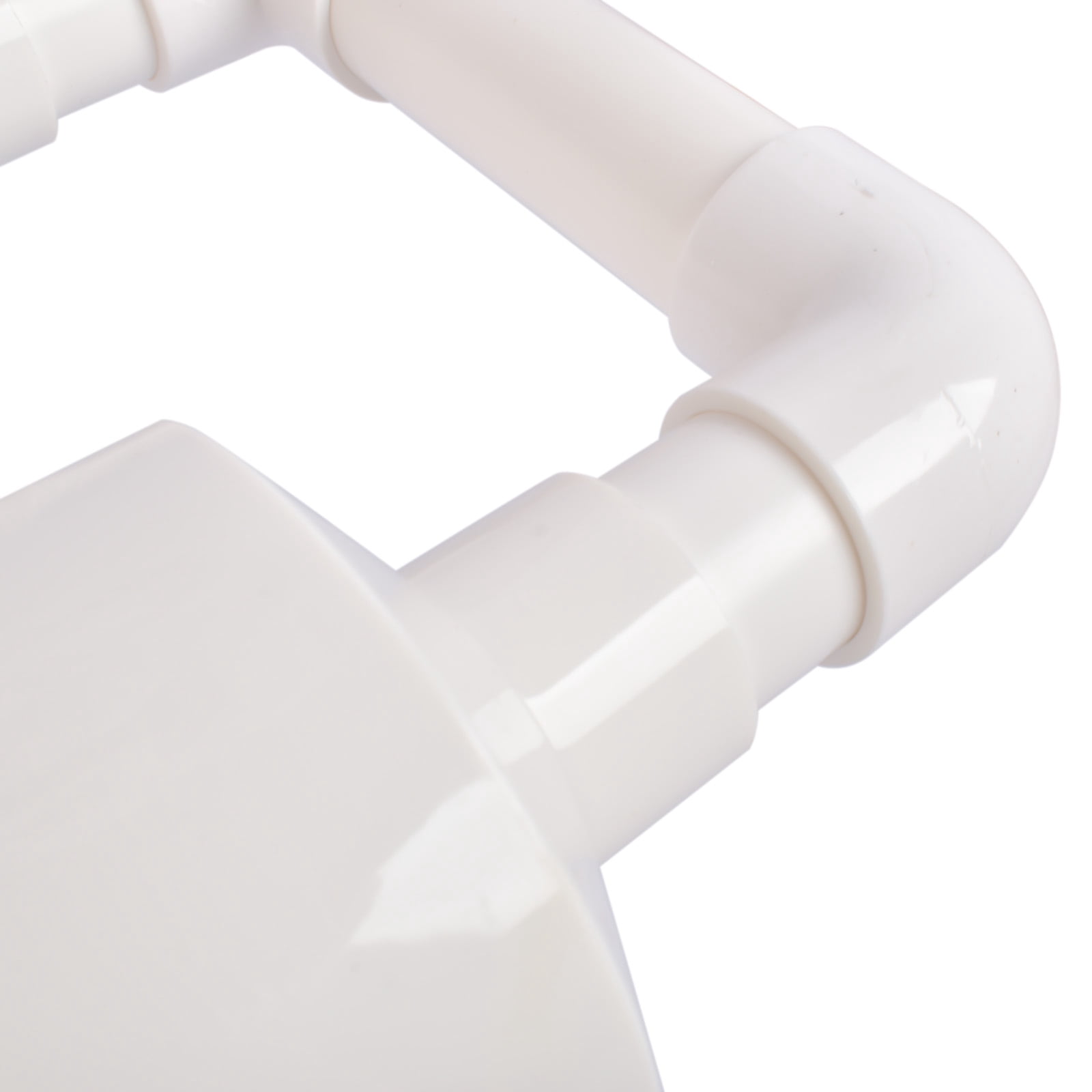 Floor Standing Hydroponics Growing Planting System Kit, Soilless Cultivation PVC Pipes for Gardening and Planting (108 Seed Holes, White)