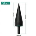 thumbnail image 1 of Shank Firewood Drill Bit Wood Splitter Wood Splitting Drill Bit Split Drill Splitting Machine Drill Bit Electric Drill Wood Splitting Tool Firewood Drill Bit Wood Splitter, 1 of 1