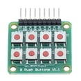 thumbnail image 2 of Button Key Module, Standard Design Easy Wiring Keypad Modules  Match  For Single Chip Microcomputer, 2 of 8