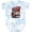 Tie Dye Blue, variant on Inktastic Little Brother Fire Truck Boys Baby Bodysuit