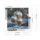 thumbnail image 2 of Pintura de diamante 5D DIY, taladro redondo completo, Kit de escena de nieve de invierno, decoración del hogar, 30x30cm, 2 of 9
