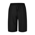 thumbnail image 6 of uikmnh Mens Shorts Men's Solid Color Shorts with Deep Pockets Loose Fit Casual Shorts for Running Workout Training Basketball Size:4XL, 6 of 9
