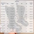 thumbnail image 2 of Owordtank Girls Lace Up Boots Mid Calf Riding Long Boots PU Leather Side Zipper Goth Boot Non Slip, 2 of 6