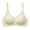 White, variant on Taqqpue Women Wirefree Bras for Women Full Coverage No Underwire Everyday Bras Comfortable Wireless Push Up Bras