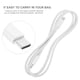 thumbnail image 2 of 2 cables de carga para teléfono, cables de carga USB C, cables USB, cables para teléfono móvil USB C a USB C, 2 of 8