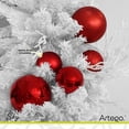 thumbnail image 4 of Esferas Navideñas Grandes Gigantes 15cm Set Paquete 6 piezas decoración navidad acabados mate, brillante y cromada Inastillables Christmas balls ornaments, 4 of 6