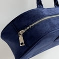 thumbnail image 2 of Bolso Mano Boston Ante para Mujer Hombro Con () Azul, 2 of 4