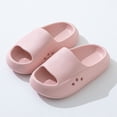 thumbnail image 5 of HCNTES Boys Girls Soft Comfortable Slides Non-Slip Slippers Spring Summer Sandals for Indoor Outdoor Pool Beach(L01-Pink,12), 5 of 6