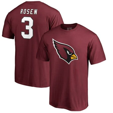 Josh Rosen Arizona Cardinals NFL Pro Line by Fanatics Branded Player Icon Name & Number T-Shirt -