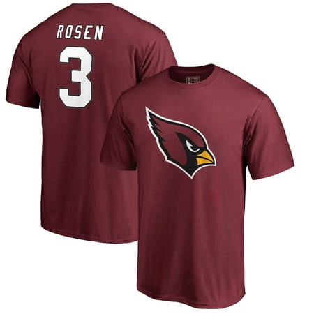 Josh Rosen Arizona Cardinals NFL Pro Line by Fanatics Branded Player Icon Name & Number T-Shirt - (Arizona Cardinals Best Players)