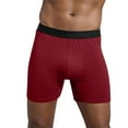 thumbnail image 4 of Xihbxyly Ropa Interior Masculina, Bóxers de Algodón Transpirables, Ajuste Suave y Cómodo, Diseño Elegante de Cintura Baja, Ideal para Uso Diario, Gimnasio, Deportes y Relajación, Ideal para Estilos d, 4 of 5